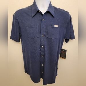 NWT Weatherproof Boy's Button Down Short Sleeve Shirt
